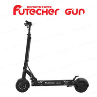 NEWEST Futecher Gun Pro 52V 20.8Ah Electric Scooter Minimotors Motor 1760W Max Power Front And Rear Suspension