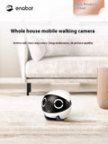 Rolamini Intelligent Robot Kids Pet Companionship Mobile Camera Remote Control 5000mah Long Battery Life Potable For Kids Pet