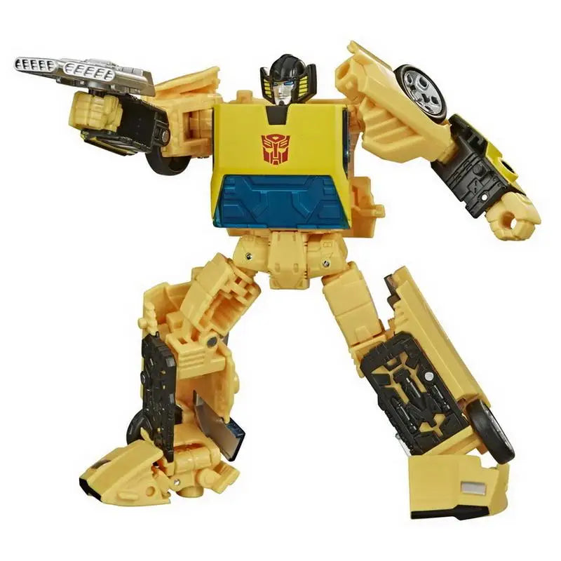Transformers Deluxe Sunstreaker Earthrise War for Cybertron Robot Anime Figure Action Model Collectible Toys Gift