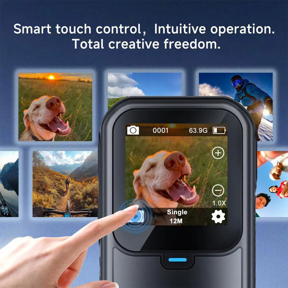 K50S Mini 5K Action Camera with Magnetic Mount