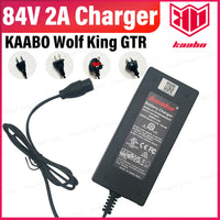 Original Kaabo Wolf King GTR 84V 2Ah Charger Wolf King GTR Scooter Accessories Kaabo Official Parts