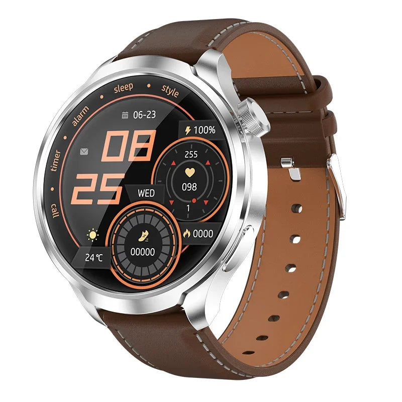 Gaines DK69 Smart Watch 1.85inch Large Screen Bluetooth Calling Health Monitoring AI Voice Compass Men Women Outdoor Sports Smart