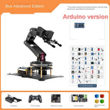 6 DOF Robotic Arm with Metal Claw MG996R 180 Degree Rotating Base for STM32/For Arduino Robot DIY Kit Programmable Robot Arm