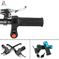 Kunray E-bike Twist Speed Throttle 12V-72V Scooter Electric Bicycle Accessories Handlebar 3 Speed Bike Throttle Parts for Motor