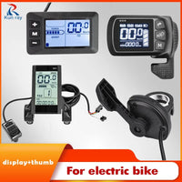 KUNRAY LCD Ebike Display Brushless Controller 36V 350W 24V-48V 500w Power Mileage Speed Time USB Phone for Motor Wheel