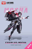 BIGFIREBIRD BUILD MOCHA MOOKA EX-01 PLUS  Transformation ARCEE Alloy Sports Car Turned Into Robot