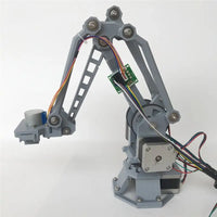 3D Printing High Precision 4-axis Stepping Robot Arm For Arduino UNO Robot DIY Kit Compatible CNC Driver Stepper Claw Clamp Kit