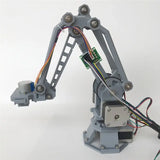 3D Printing High Precision 4-axis Stepping Robot Arm For Arduino UNO Robot DIY Kit Compatible CNC Driver Stepper Claw Clamp Kit