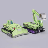 Transformation Mecha Invasion Excavator Bulldozershovel Truck Mixer Truck Devastat Robot Toy