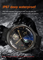 Gaines DK69 Smart Watch 1.85inch Large Screen Bluetooth Calling Health Monitoring AI Voice Compass Men Women Outdoor Sports Smart