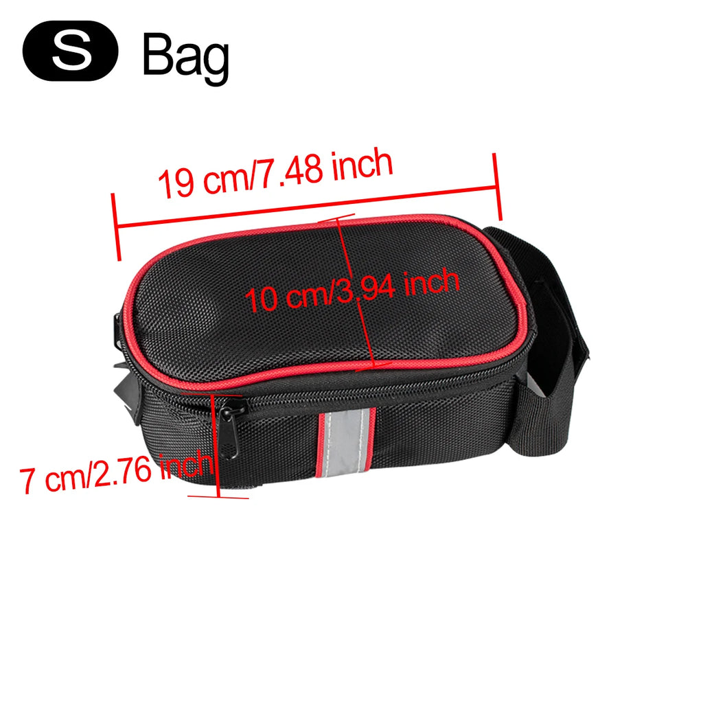 Waterproof Electric Bicycle Controller Bag - Heavy-Duty Frame Mount Storage Case for E-Bike Conversion Kits (Size S & L)