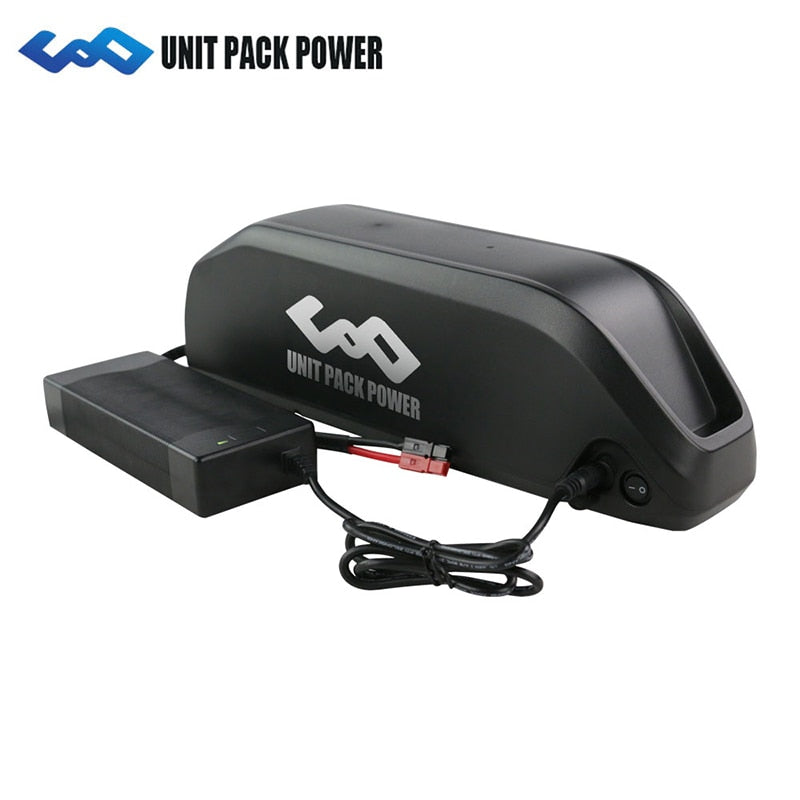 Electric Bike Battery Pack  Samsung Sanyo 4-Pin Battery for 250W 350W 500W 750W 1000W Motor - 48V 17.5Ah 36V 15Ah Electric Bike Battery Pack