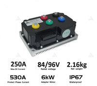 US Warehouse ! Far driver Motorcycle Controller ND84530 530A current for 6000W BLDC high power motor