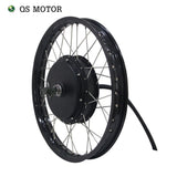 QSMOTOR 19*1.6inch Wheel Rim 3kw Electric Bike Spoke Hub Motor And Aabvoton SIA7230 Controller For Electric Bicycle