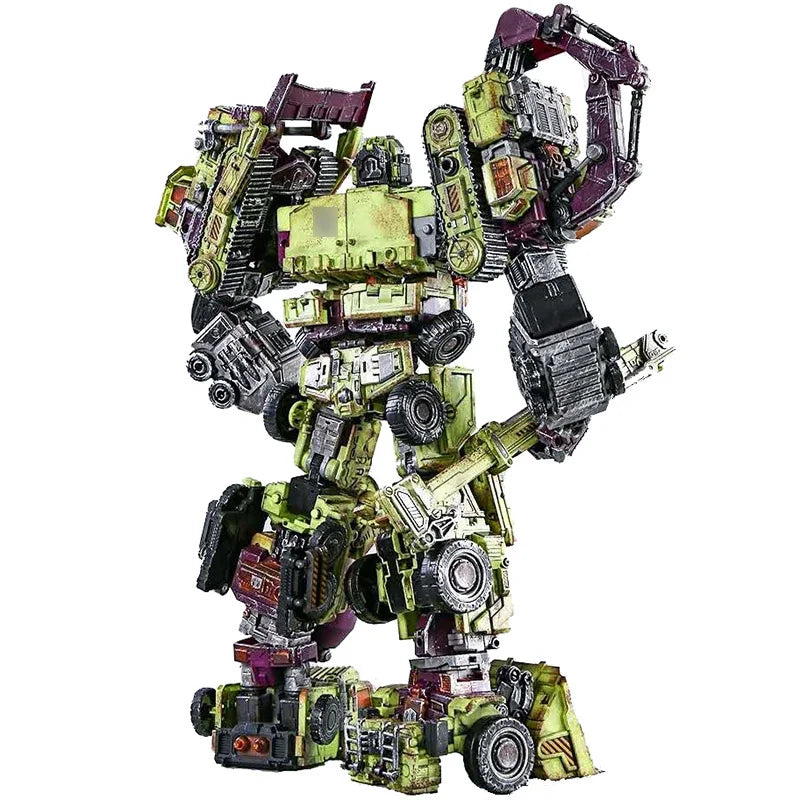 NBK Devastator Battle Damage Ver G1 Transformation GT Action Figure Toys Combiner Model JINBAO Deformation Car Robot Dolls Gifts