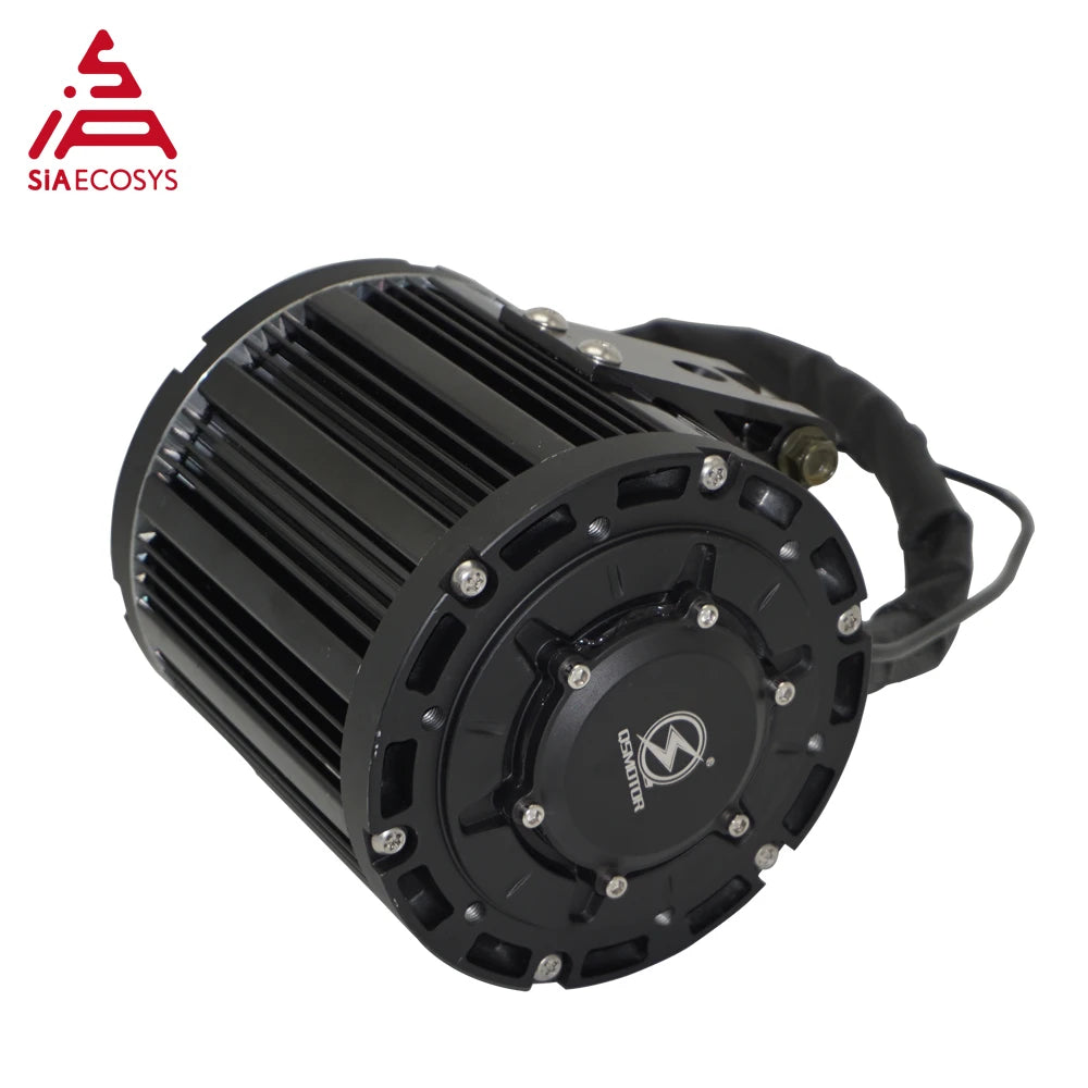 QSMOTOR QS138 90H 4000W 7500W 72V Mid Drive Motor IPM PMSM 100KPH for Electric Motorcycle ATV