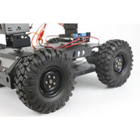 4WD RC Tank Ps2 Wireless VIdeo 12V DC Motor Trolley Support 4G Off-Road Car for C++ Robot DIY Kit VScode Programmable Robot Car