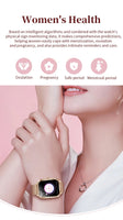 Gaines Ladies Luxury Smart Watch MK88 Diamond Women 1.75inch Bluetooth Call AI Voice Health Monitor Fitness Tracker Smartwatch