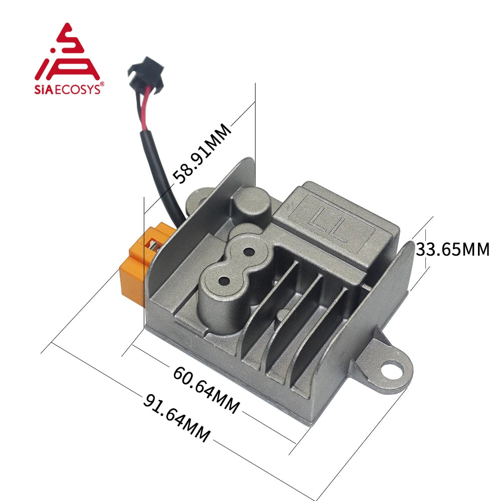 SiAECOSYS 60V–72V to 12V 10A DC-DC Step-Down Voltage Converter (Optional 5V 1A USB Output)