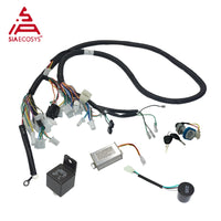 SIA Kit 7500W QS138 90H 120KPH IPM Mid Drive Motor Kits with EM200-2sp For Electric Offroad Dirtbike Motorcycle