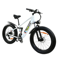 USA Warehouse 26inch Fat Tire Electric Mountain Bike 500W Motor 12Ah Battery SHIMANO 8 Speed Cheap ebike electric bicycle