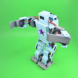 12 DOF Biped Humanoid Robot can Dance Walk Control Open Source Mixly Graphical Programming Voice Robot Toy For Arduino