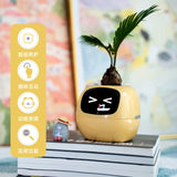 Tuya IVY Smart Life Planter Robot Intelligent Plant Maintenance Robot AI Chips Rich Expression Interaction Companion Custom Gift