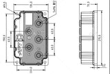 QS MOTOR 138 3000W V3 70H 5500W Max continuous 3800RPM Mid drive Motor with APT72400 Controller for E-Motorcycle