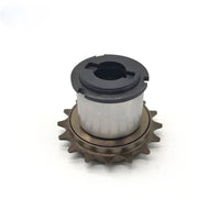 Electric bike freewheel adapter thread-on spacer that positions a single speed freewheel for proper chain alignment