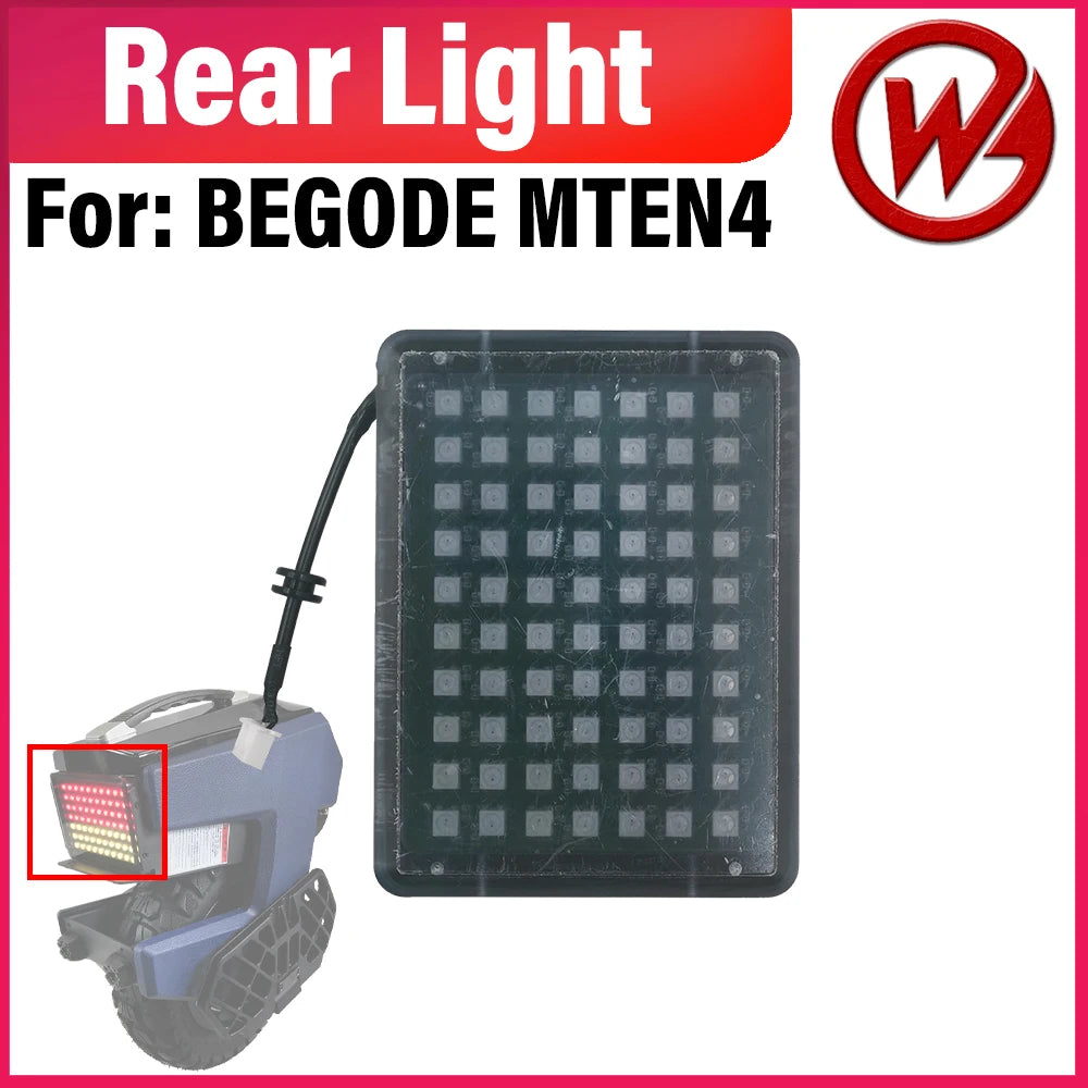 Original Begode Mten4 Rear Light Mten 4 Rear Lamp Suif Mten 4 Tail light Electric Unicycle Parts Self-balance EUC Accessories
