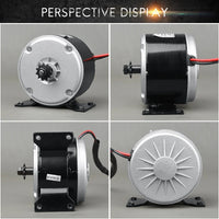 Brushed Motor 36v 350w Electric Bicycle Scooter 24V 250W DC Brush Motor for E-bike Mini Motorcycle Folding MY1016