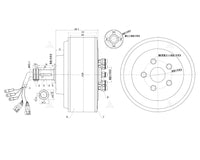 Electric Car Conversion Kit 12000W 12kw 273 70H V4 96V 130kph E-Car Hub Motor Conversion Kits