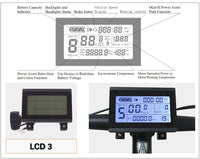 KT Display for Controller Electric Bike Drive Speed Controller E-bike Motor LCD3 Display Scooter Accessories