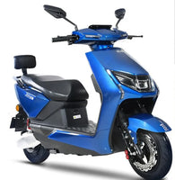 1500W 72V ELectric Motorcycle with Lithium Battery Range 65km Max Speed 70km/h Load Capacity 200kg Ebike for Men