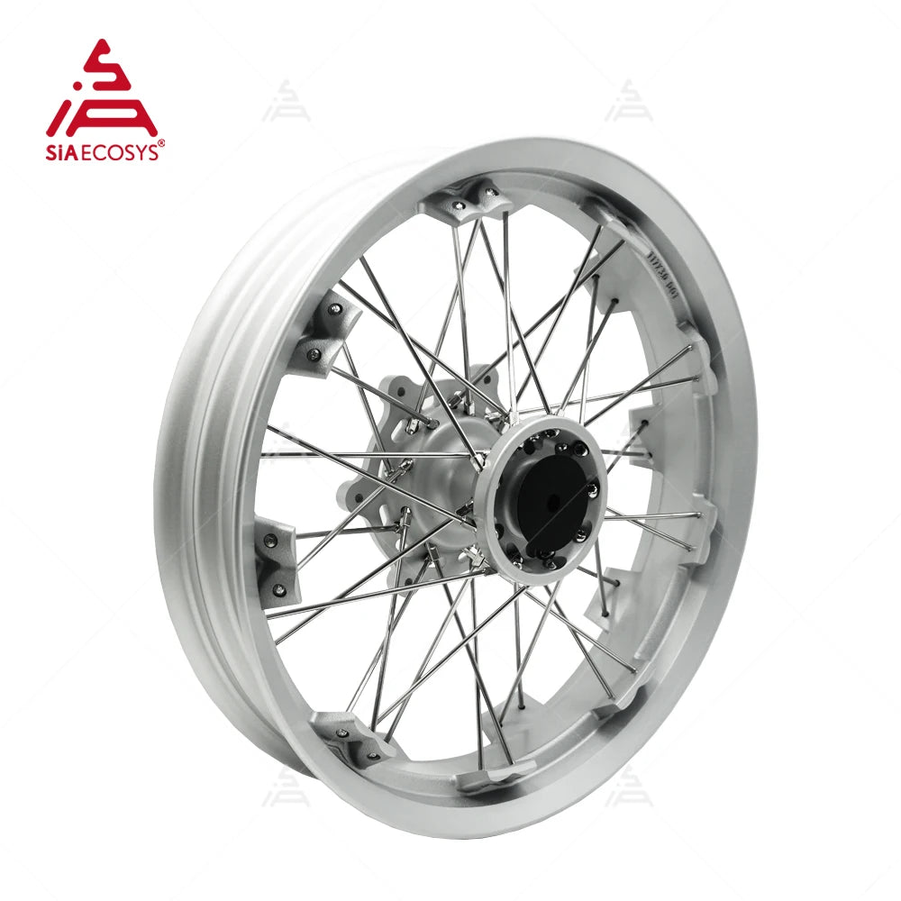 SiAECOSYS 17inch 273 8000W V3 72V Hub Motor Kits with 17x3.0inch Front Wheel and 17*4.5inch Moped Motor 120kph High Speed