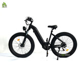 YQEBIKES New Electric Bike 7 Speed Full Suspenion City Road Bicyle 1000W Aluminum Alloy Electric Bicycle