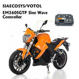 SiAECOSYS/VOTOL Programmable EM260SGTP 72V Rated 250A Peak 600A Controller for Electric Scooter E-Motorcycle