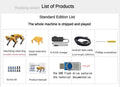 ESP32 Quadruped AI Robot Dog Mechdog Visual Bionic Robotics Kit For Arduino for Python for Graphical Programmiable Robotic Dog