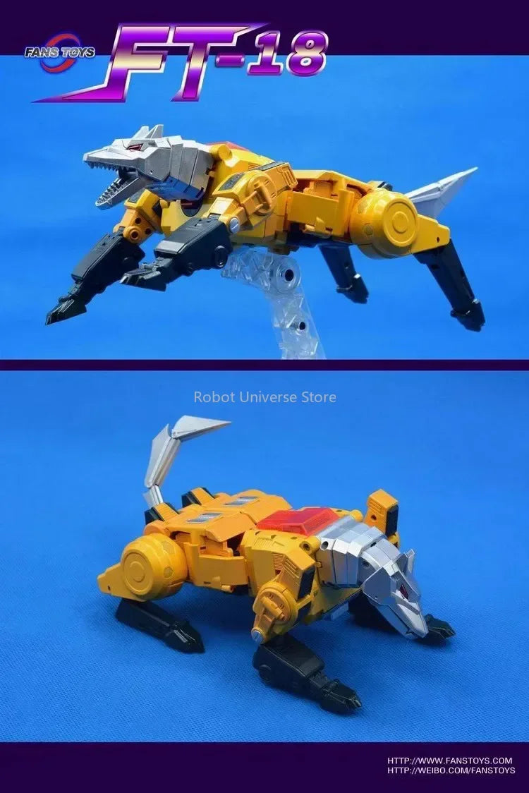 IN STOCK Transformation FansToys FT-18 FT18 Monster Lupus MP Scale Action Figure Alloy Parts Figure Robot Toys Collection Gift