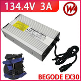 Original BEGODE EX30 Charger 134.4V 3A BEGODE EX30 Electric Unicycle Original Accessories