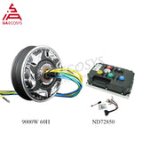 QSMOTOR New QS268 3000W12*3.0inch V5 72V 130kph Hot Sale BLDC Hub Motor for Electric Motorcycle