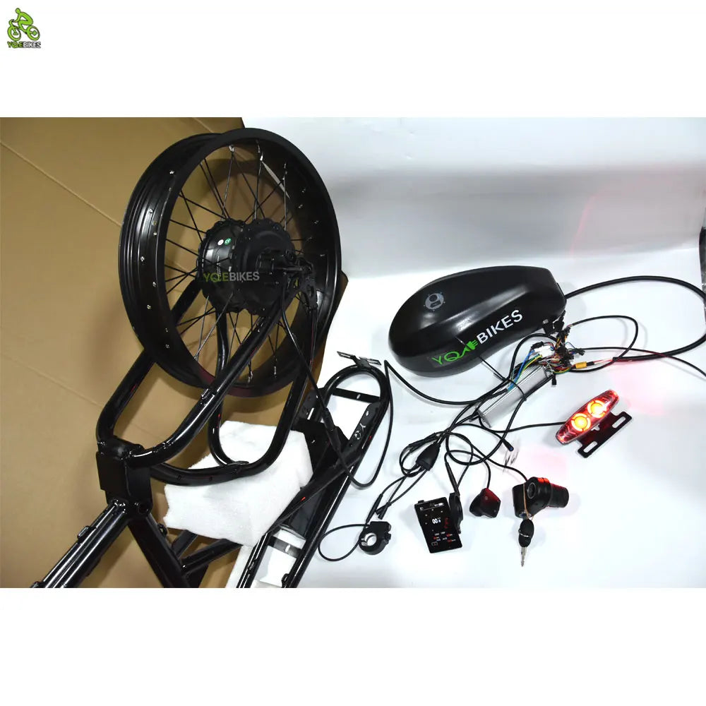 Super New Ebike Electric System LCD Display Bicycle Kit Ebike 73 Conversion Kit set PAS 48V30ah Battery Controller
