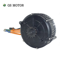 QSMOTOR QS165 V2 5000W 72V 35H PMSM Mid Drive Motor with 428 14T Sprocket for E-Bike Dirty Bike