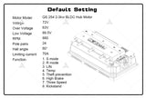 SiAECOSYS/VOTOL Programmable EM70SP Motor Controller For Electric Scooter E-Motorcycle