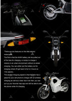 SiAECOSYS Electric Motorcycle 72V 120KPH High Power Cast Aluminum Integrally Formed Frame MT with 4Kwh Lithium-Ion Battery