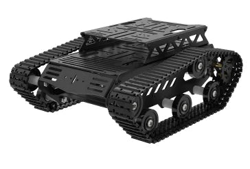 5KG Load Metal Tank Chassis with 8V DC Encoder Motor Intelligent Car Tracked Vehicle ROS Chassis Robot Chassis Metal Motor