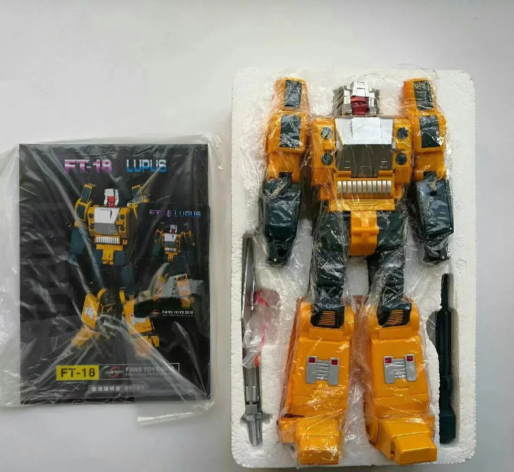 IN STOCK Transformation FansToys FT-18 FT18 Monster Lupus MP Scale Action Figure Alloy Parts Figure Robot Toys Collection Gift