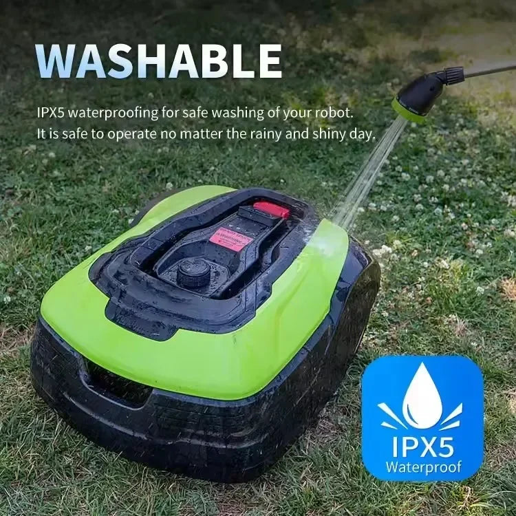 Garden Cordless Automatic Gps Robotic Lawn Mower Battery Electric Remote Control Robot Lawn Mowers For Grass Cutting