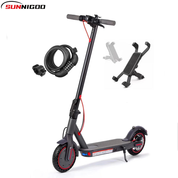 M365 350W Electric Scooter With Free Phone Holder And Safety lock For Adults APP Smart Escooter 35KM/H Long Range EU With Logo