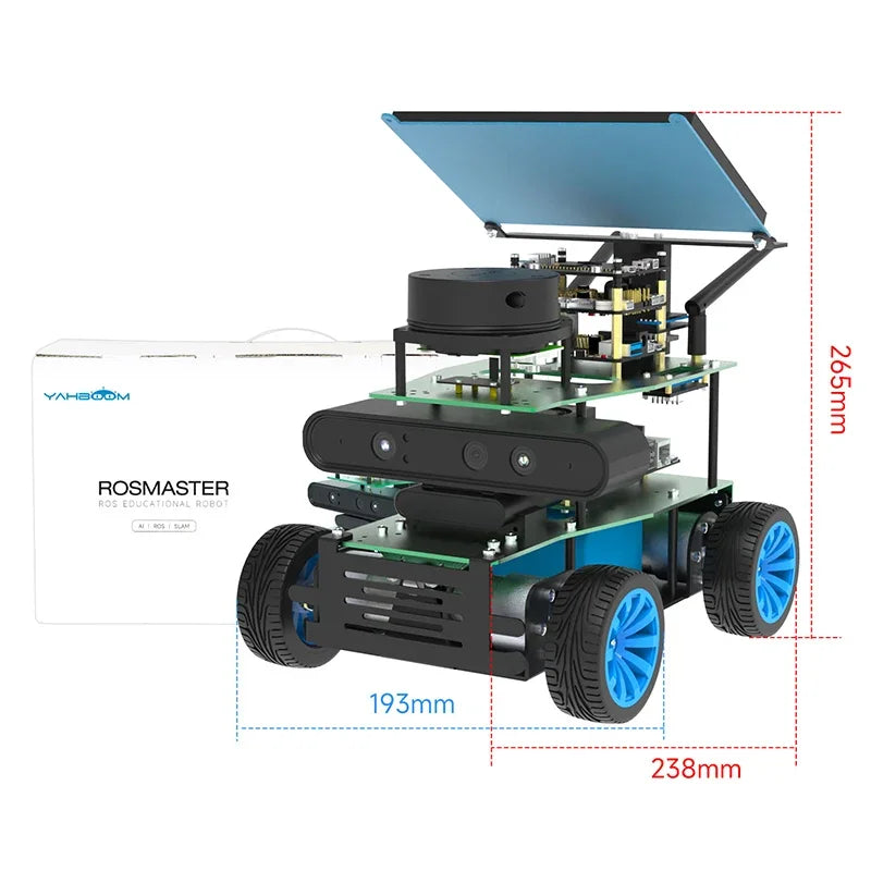 ROSMASTER X1 ROS Robot for Jetson NANO 4GB SUB  Raspberry Pi 5